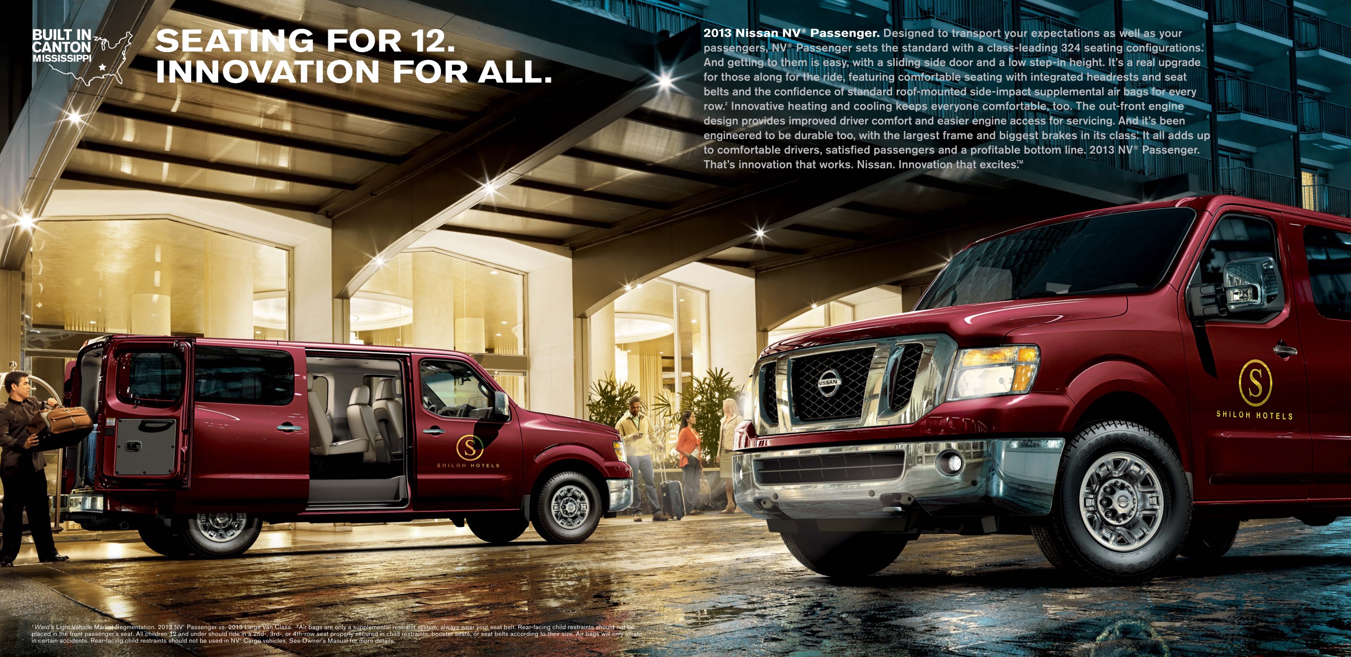 2013 Nissan NV Passenger Brochure Page 6